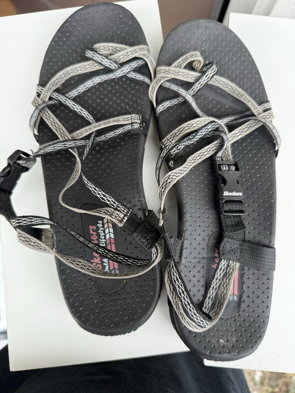 Skechers Outdoor Lifestyle women’s strappy sandals, US size 10